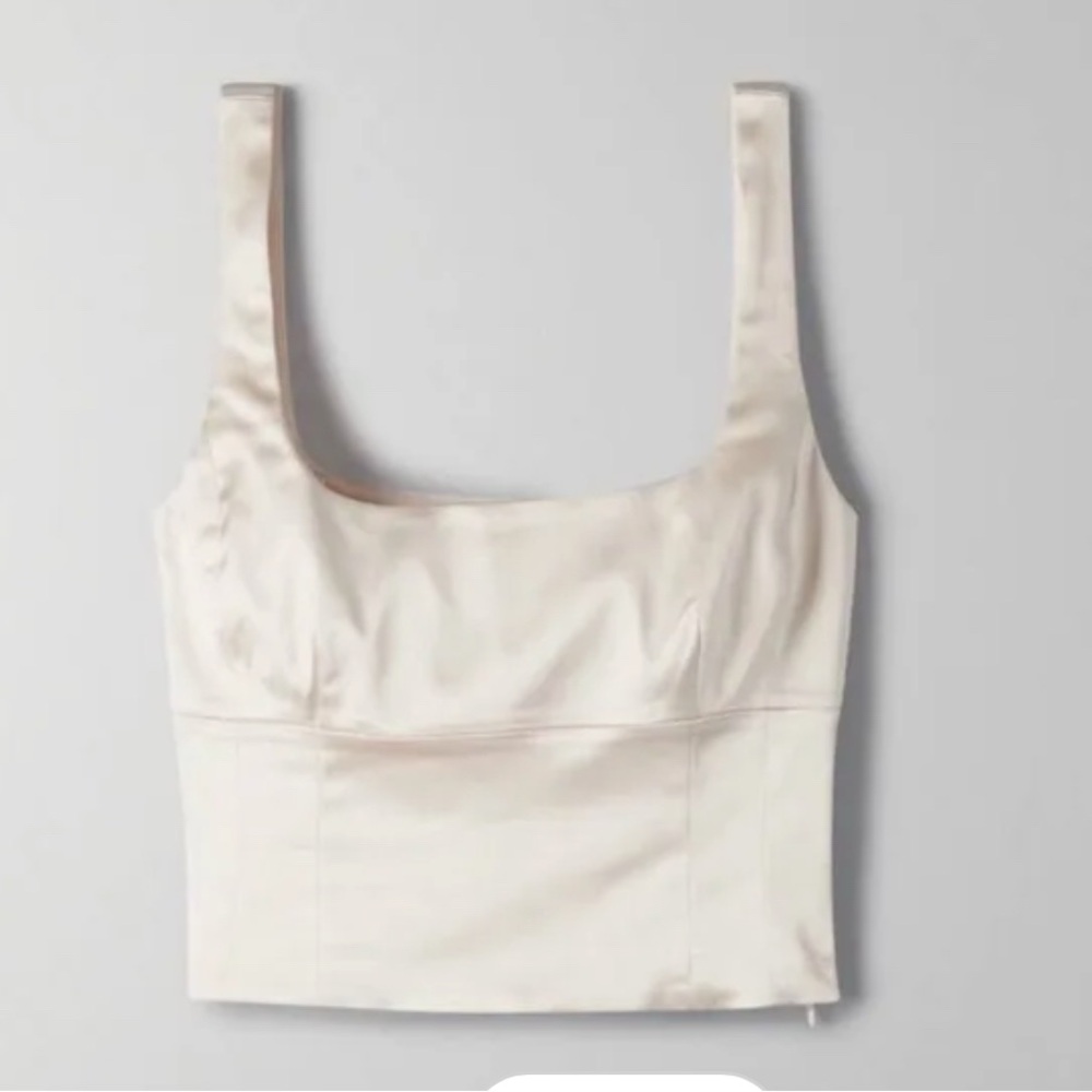 Elegant Cream Women's Top